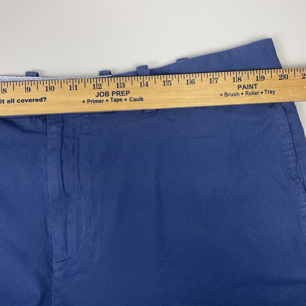 Brooks Brothers Bermuda Short 40x8.5 Flat Front Blue‎ Preppy GUC - Picture 4 of 10